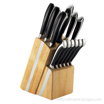 13pcs Stainless steel knife set with cheap price